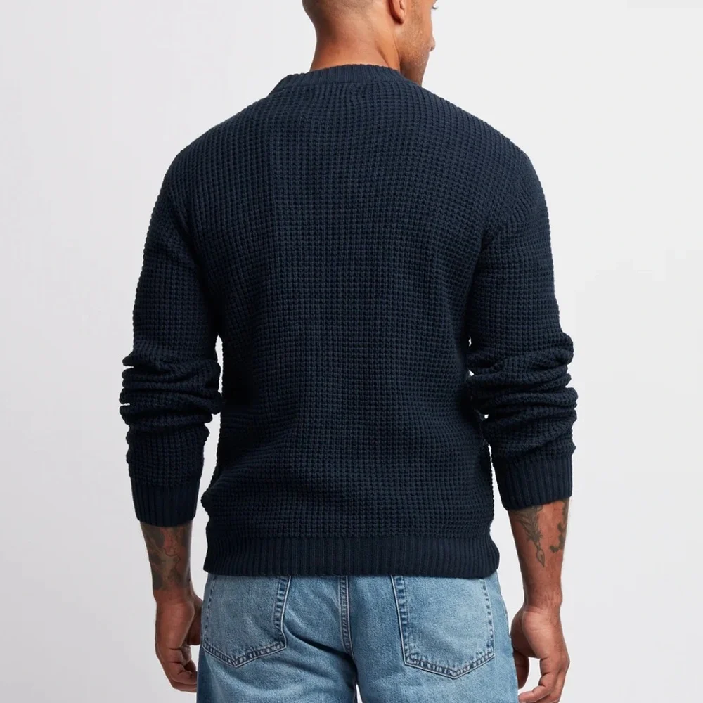 Line of Trade - Norfolk Waffle Knit Sweater